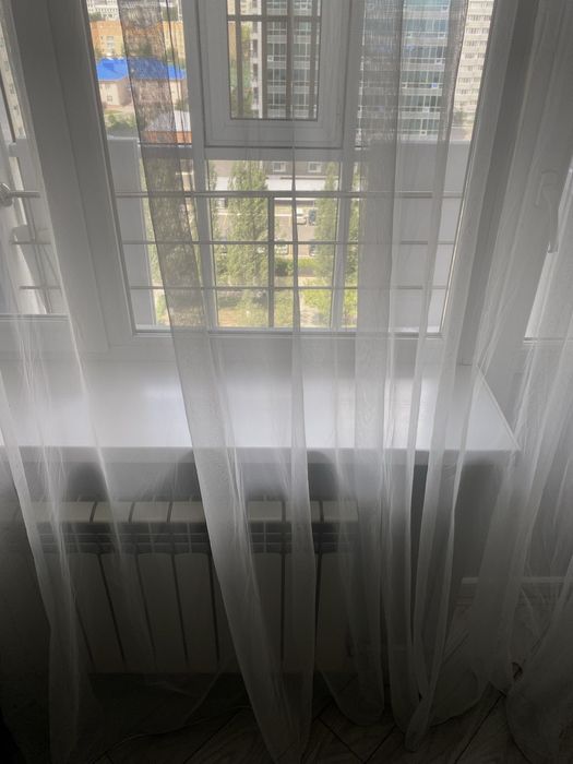 Тюль-сетка, белый