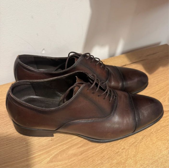Pantofi barbatesti de piele Zara