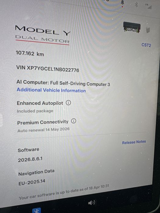 Tesla model Y performance 2022