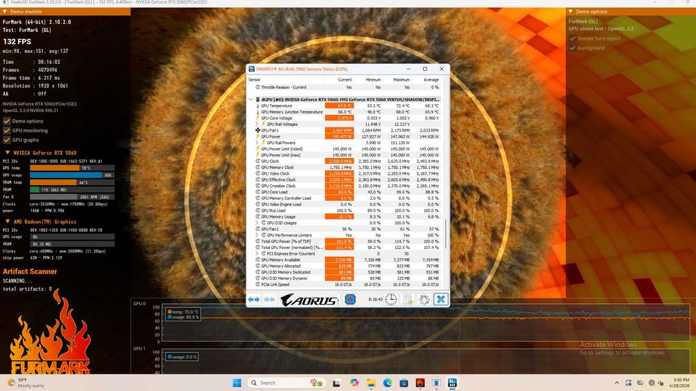 Gaming eSports Ryzen 7 9800X3D 16GB DDR5 RTX 5060