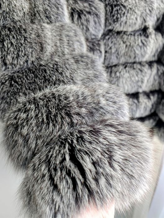 Blană naturală de vulpe polară