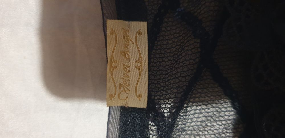 Дизайнерска Черна рокля с пера