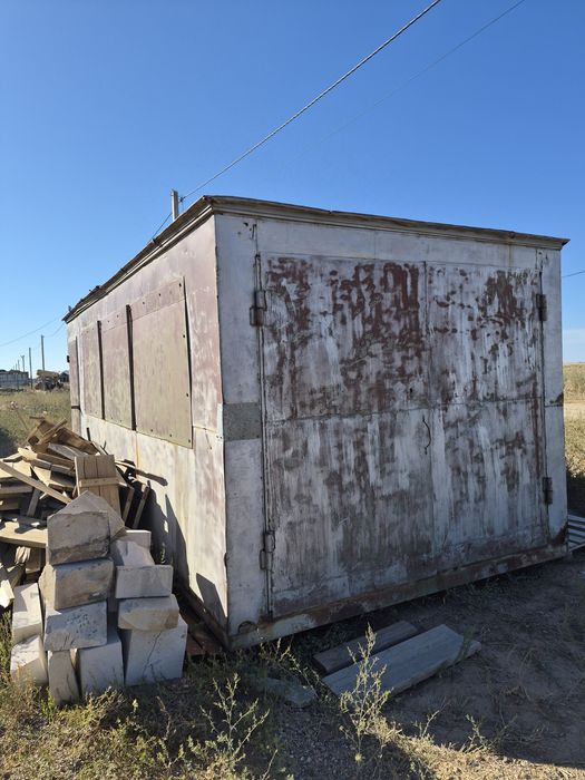 Продам металлический гараж, бутка 6×3