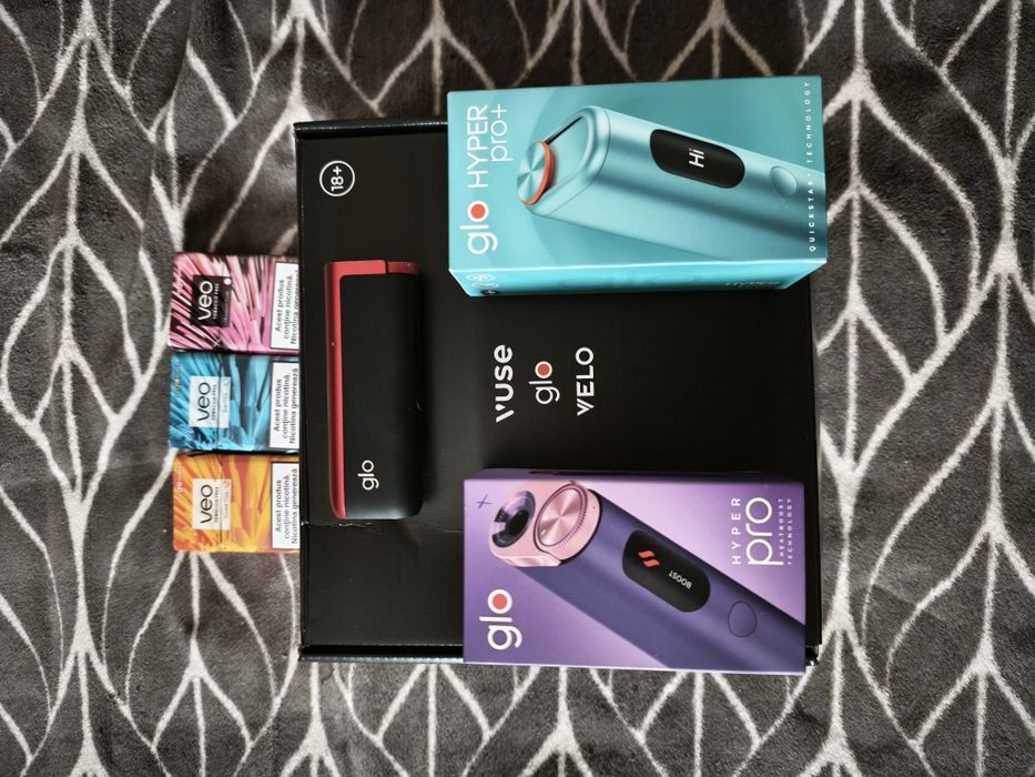 Glo Hyper Pro+ și Hyper Pro