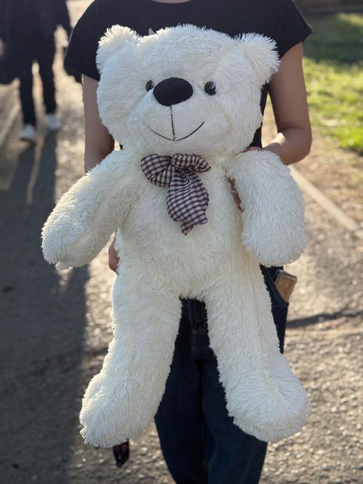 Мишка 65 см белый