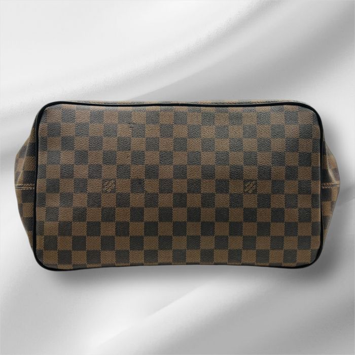 Louis Vuitton Damier Bergamo MM Handbag Brown DamierEbene Дамска чанта