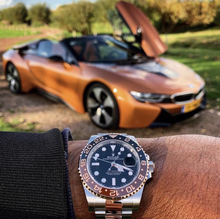 rolex gmt - master ll bicolor