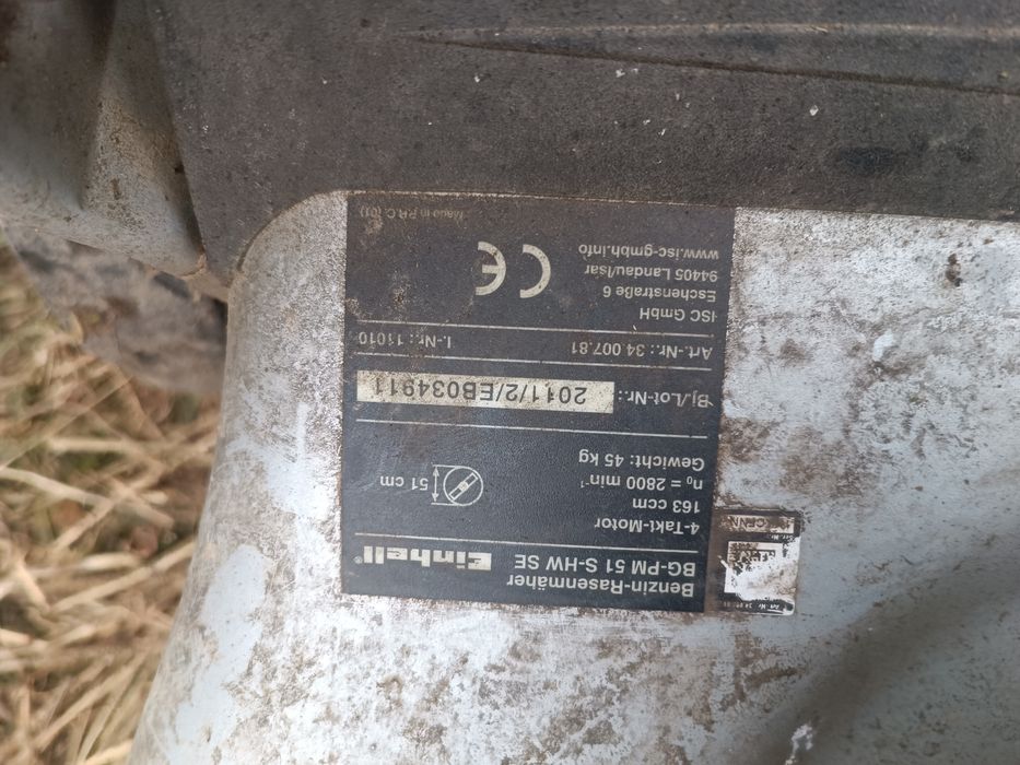 Benzina cositoare  einhell