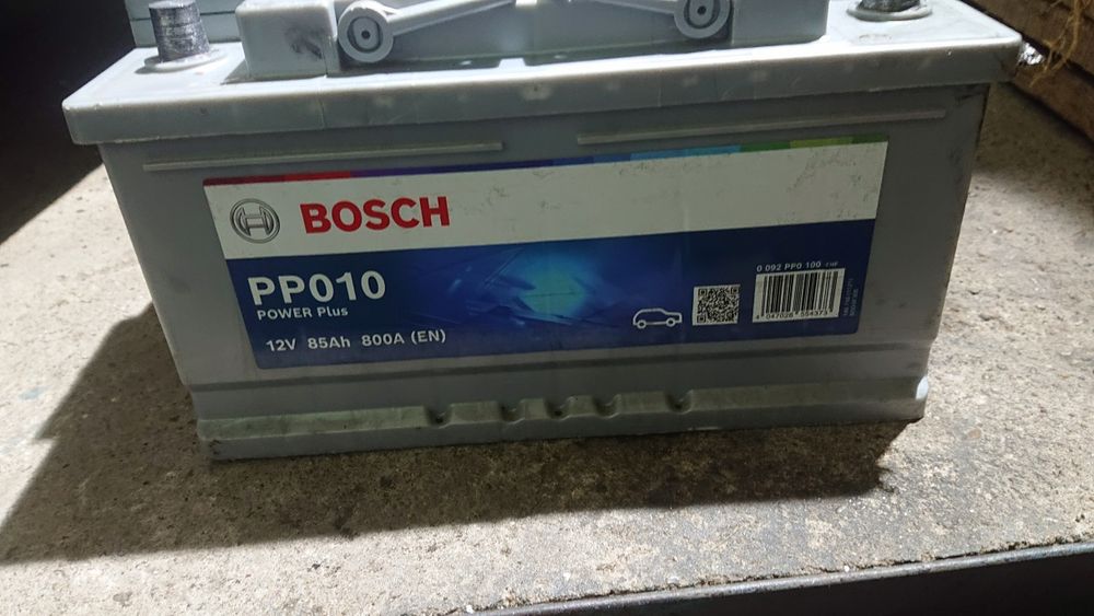 Гаранционен акумулатор BOSCH power plus 010 - 85 ah - 800A.