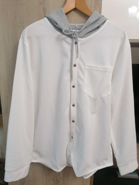 Мъжка външна риза с качулка