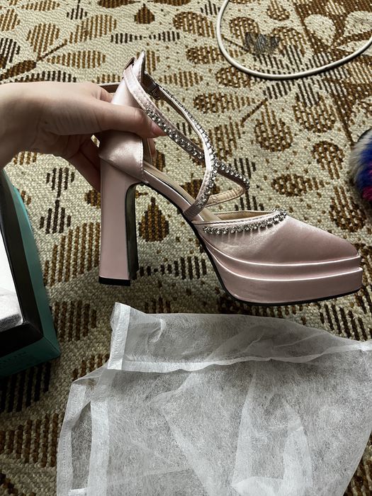 Каблук розовый цвет