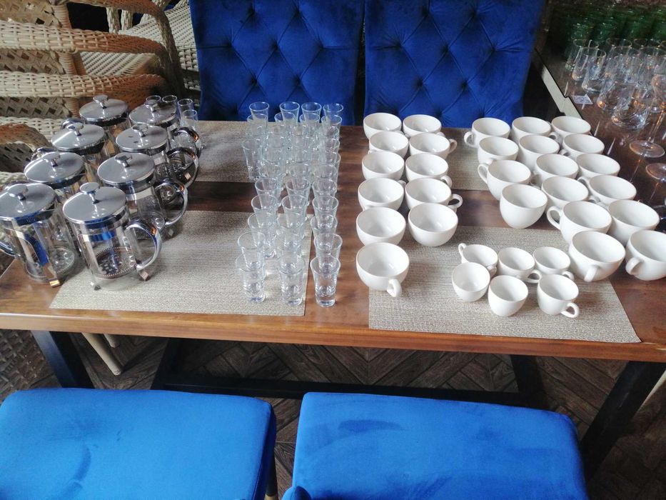 посуда для ресторана, почти новая