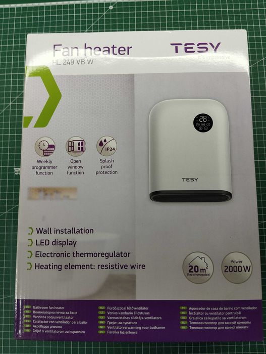 Вентилатора печка за баня