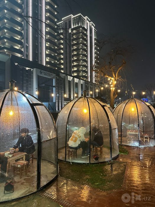 Купольный Капсула, kapsula kafe va restoranlar uchun