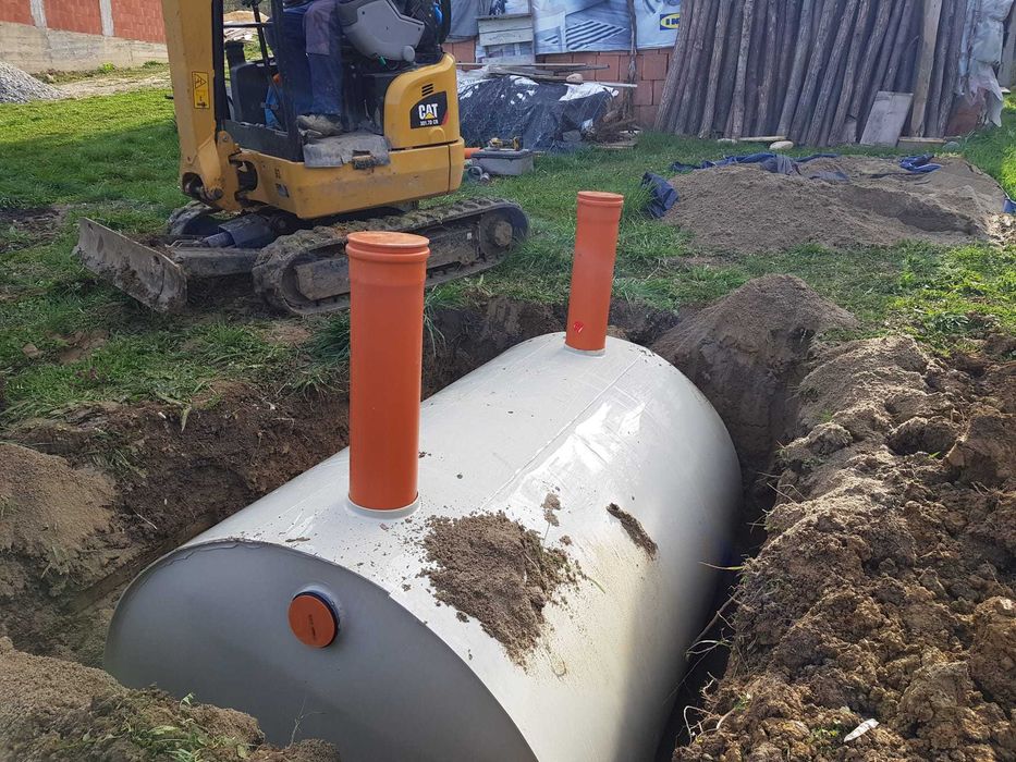 Montaj Fose Septice Tricamerale