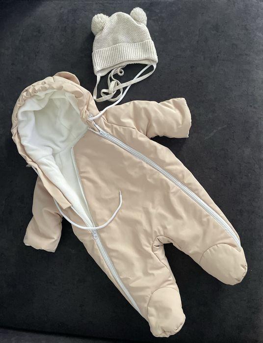 Детский комбинезон + шапочка в подарок