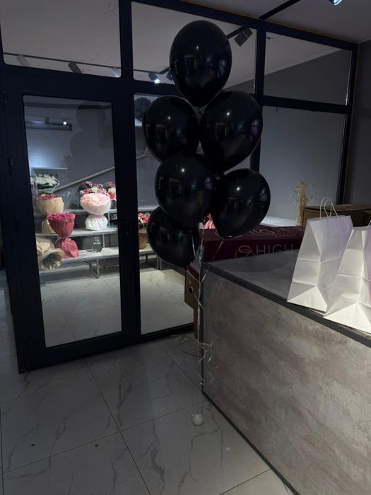 шарики новые черные