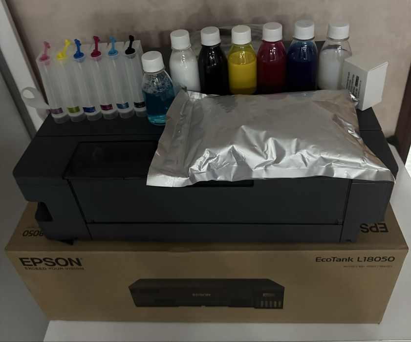 Продам DTF ( ДТФ) принтер Epson L 18050