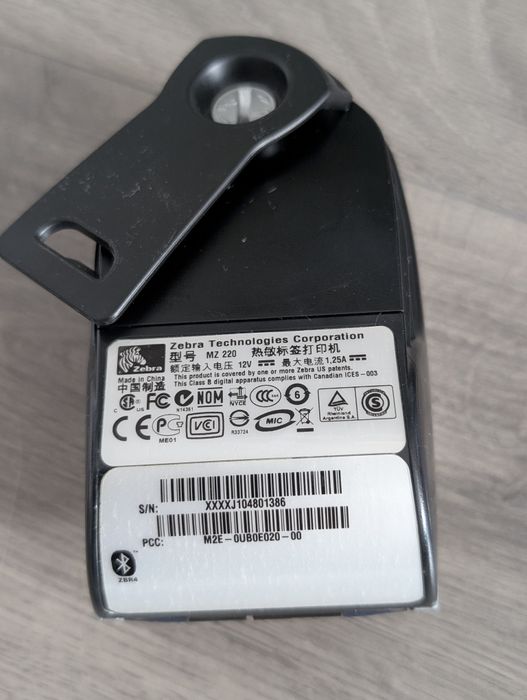 Zebra MZ 220 imprimanta printer termica etichete