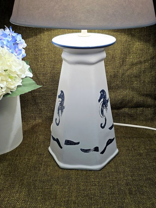 Veioză ceramică cu deco marin