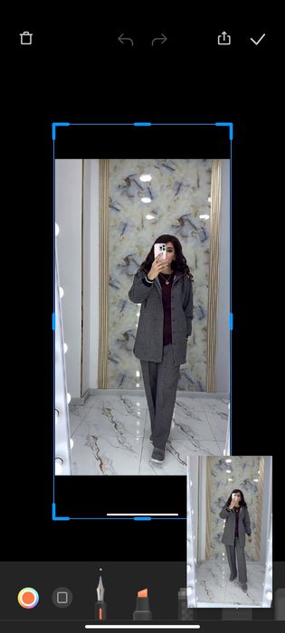 Troyka birinchi qoʻl matosi va tikilishi sifatli