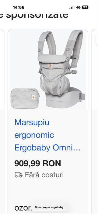 Marsupiu Ham Ergobaby