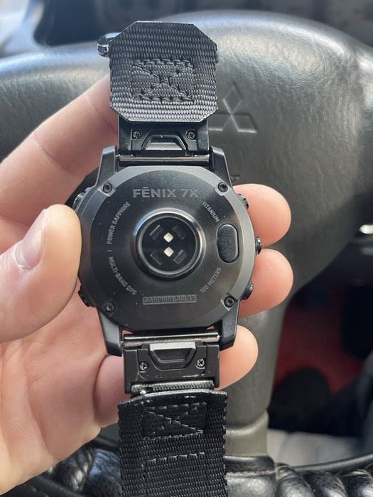 Garmin Fenix 7X saphire solar