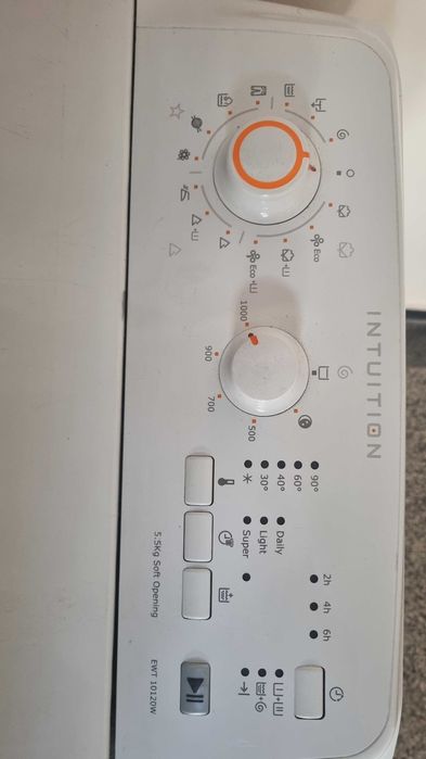 Пералня Electrolux EWT 10120W с горно зареждане