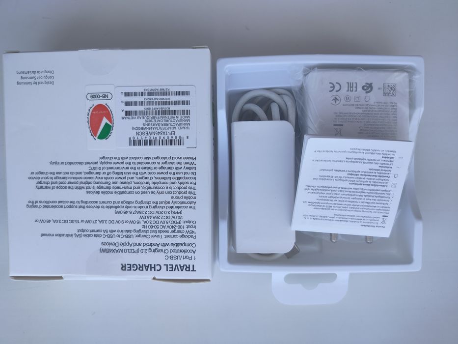 Оригинальный зарядка от Samsung