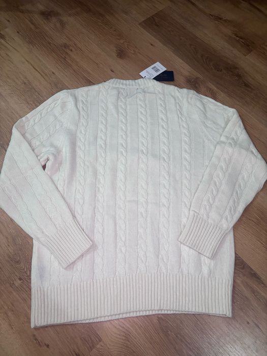 Блузи Ralph Lauren knitted бяло и черно