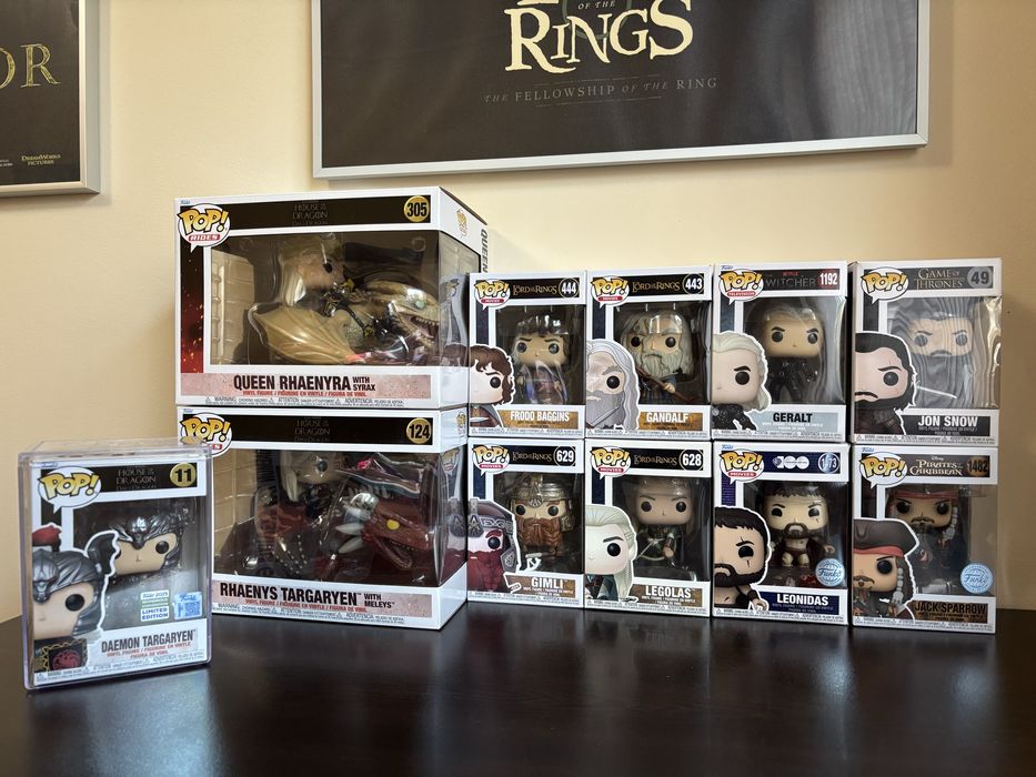 FUNKO POP! Фънко фигури GOT, House Of The Dragon, LOTR, The Witcher