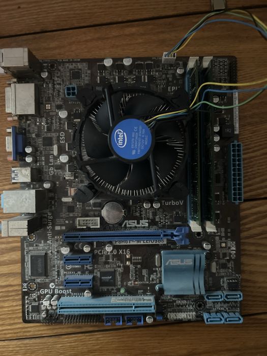 Kit placa de baza intel i7 2600, 8 gb ddr3