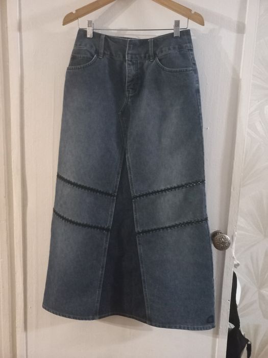 Женская джинсовая юбка