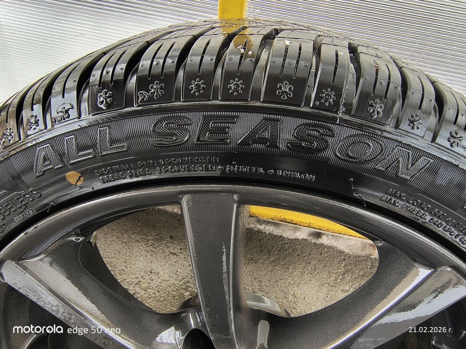 Джанти Borbet 4х100 17 цола с гуми 205 45 17