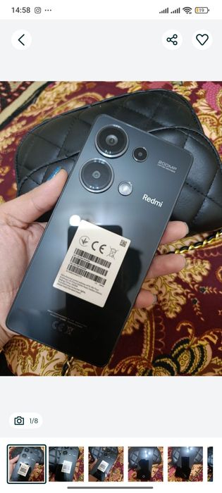 Redmi not pro 13 ideal hoti srochni sotiladii 1milon 900