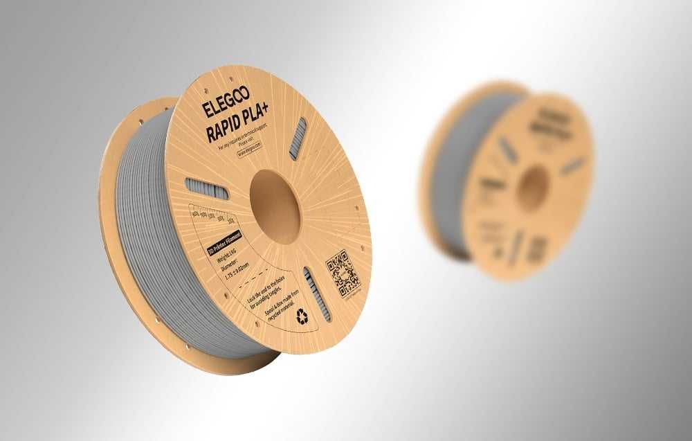 Filament Imprimanta 3d ELEGOO Rapid PLA+ (gri)