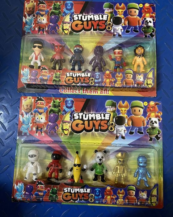 Стъмбъл гайс фигури 12броя/Stumble guys сезон 8/фигурки skibidi toilet