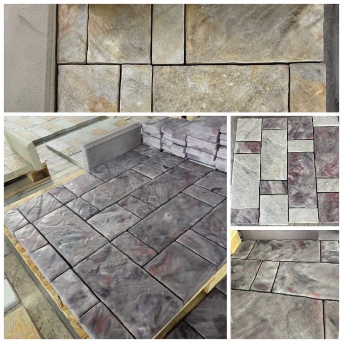 Тротуарная плитка, брусчатка, фасады