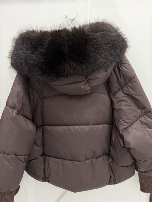 Кафяво зимно яке