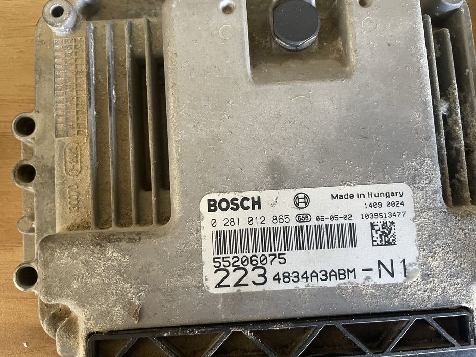 Fiat Doblo 1.9 JTD 105 КС Engine ECU КОМПЮТЪР КОМПЛЕКТ ЗАПАЛВАНЕ