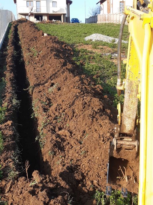 Prestări servicii cu mini excavator 1.7 t și 3,5 t basculantă