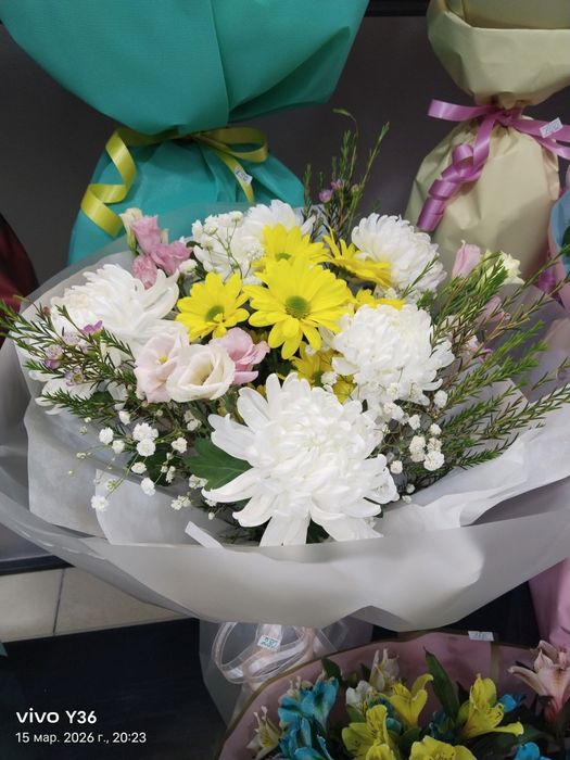 Свежие букеты цветов на заказ