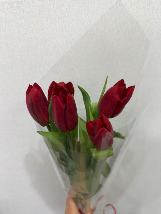 маленький букетик из тюльпан