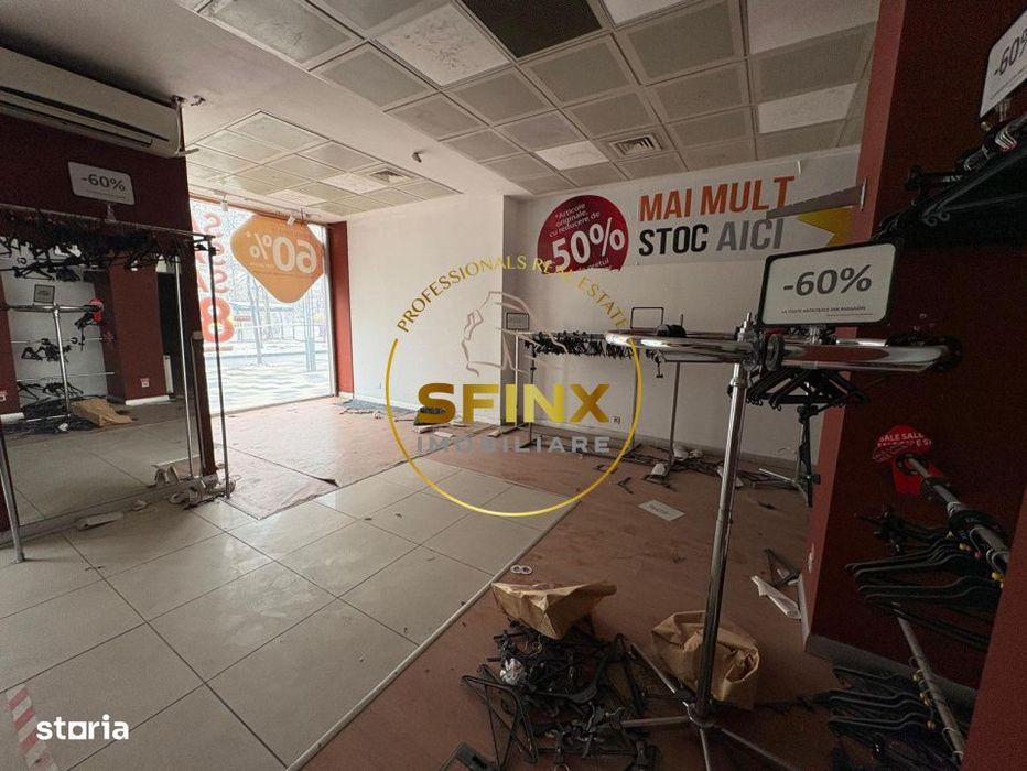 Spatiu comercial | Decebal | 90mp | Trafic intens