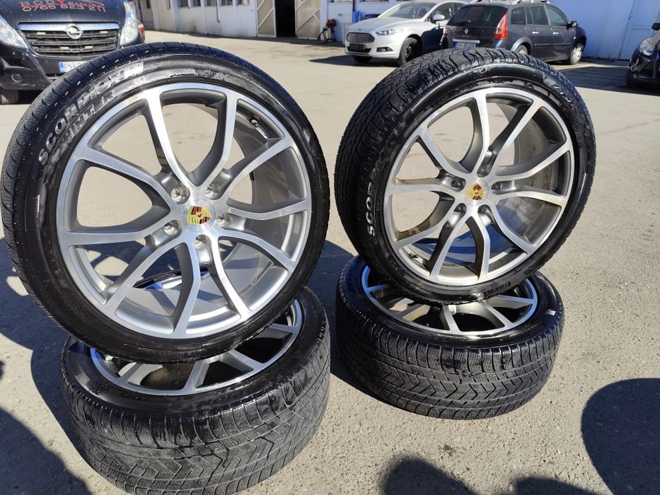 Set Jante R21 Porsche Cayenne 9Y originale doua latimi  ET58 ET46 BBS