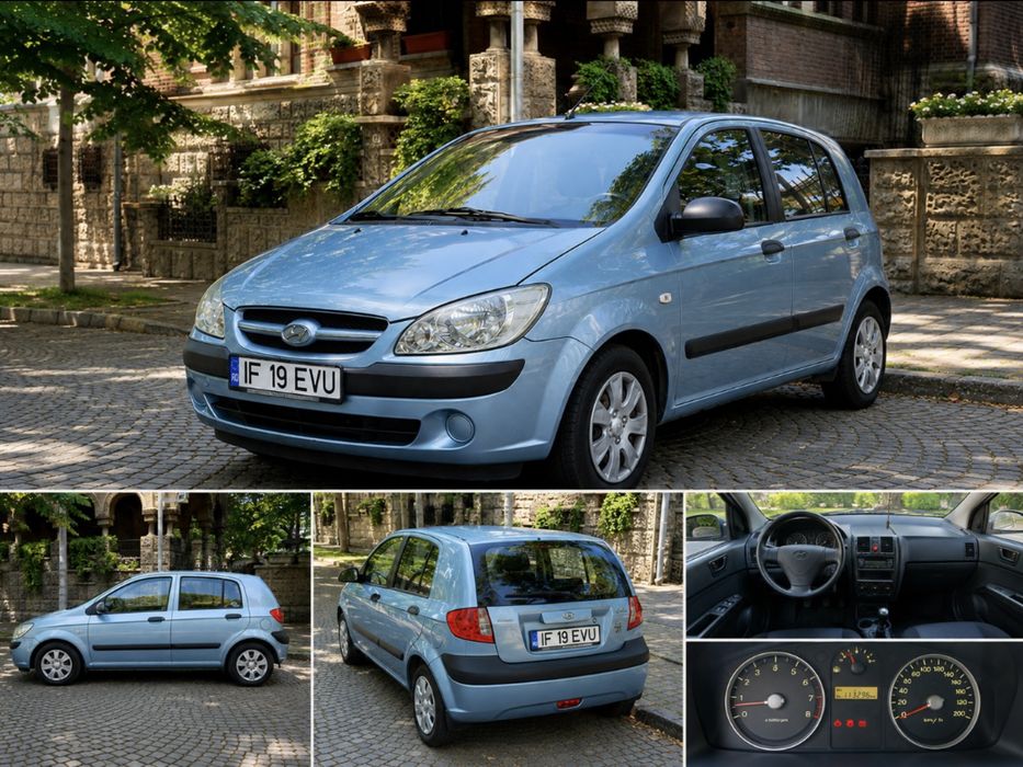 —Hyundai Getz  1100 Cm 68 cp   113.000 km AC ABS—5 % Benzina ( București )