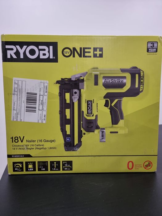 Pistol cuie electric Ryobi R16GN18-