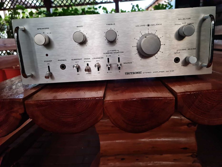 amplificator audio vintage tectronic sa 535 (1970)