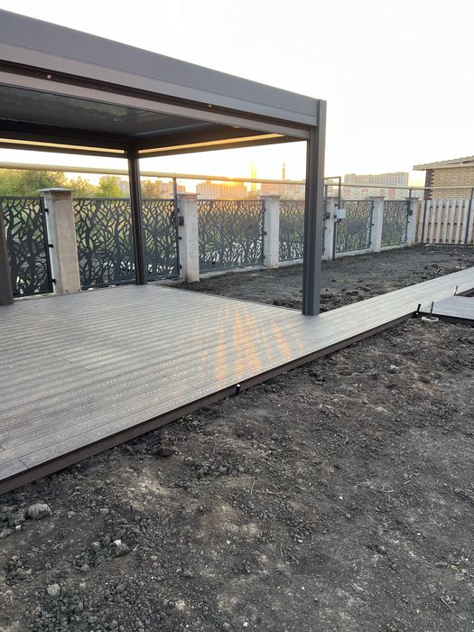 Террасная доска ДПК в Астане