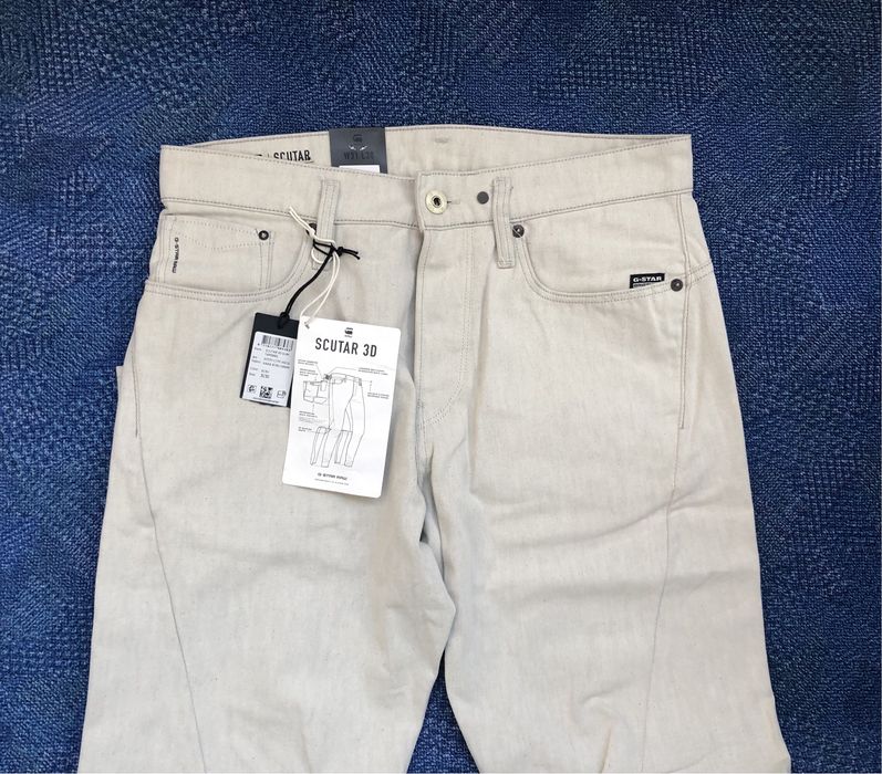 G-Star RAW Scutar 3D Slim Jeans ОРИГИНАЛНИ мъжки дънки - 31